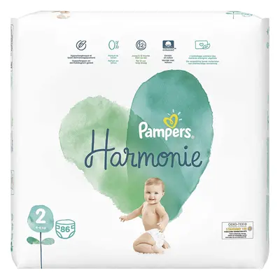 Pampers Harmony Size 86 Nappies kg - Pack of