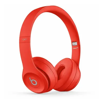 (Citrus Red) Beats Solo Wireless Headphones | Wireless On-Ear Headphones