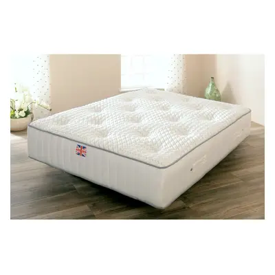 (4ft6 Double) Luxury Lambswool Sprung Mattress