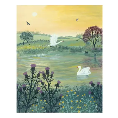 Jo Grundy (Morning Flight) x x 4cm Canvas Print