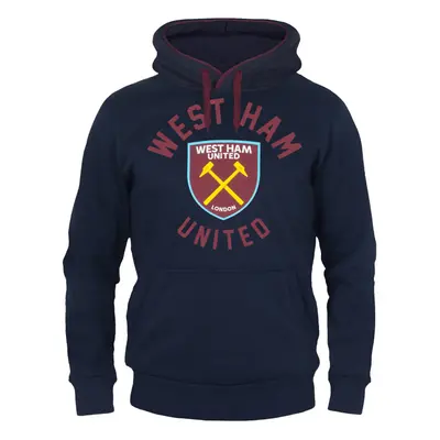 (3XL) West Ham United FC Official Football Gift Mens Fleece Graphic Hoody