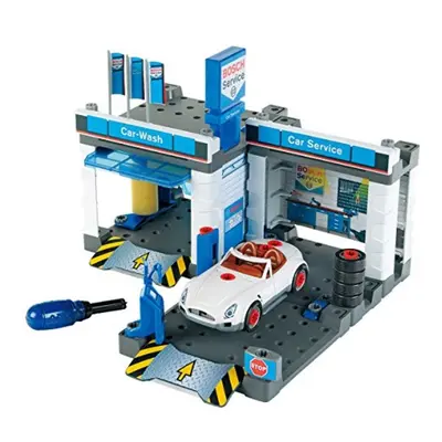 Theo Klein Bosch Car Repair with Car Wash Playset