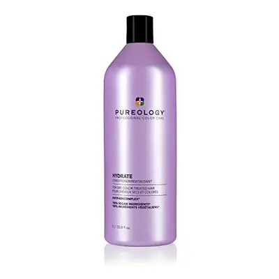 Pureology | Hydrate Moisturising Conditioner | For Medium to Thick Dry, Colour Treated Hair | Ve