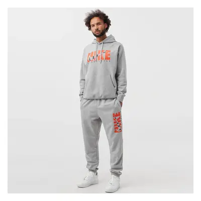 (DD5242-063 Nike Air Mens Tracksuit Grey L) Nike Mens Pullover Full Tracksuit Set Grey