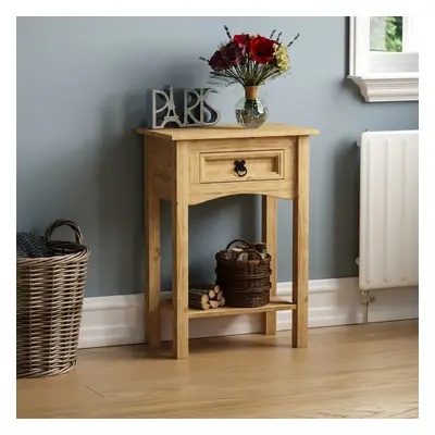 Corona Drawer Console Table Hallway Storage Pine