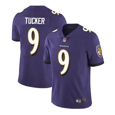 (Men's-M, Purple) T-Shirt Baltimore Ravens Justin Tucker Jersey - Men's/Women's/Youth