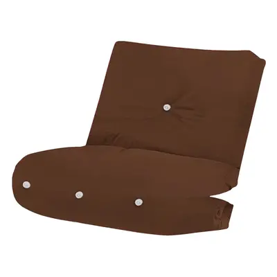 (BROWN ) Seater Fibre Filled Futon Mattress