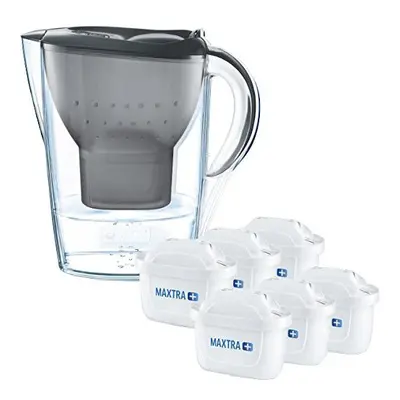 (Grey) BRITA Marella Cool Water Jug & MAXTRA+ Filters