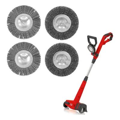 4 Pcs Electric Joint Brush Drill Brush Brushcutter EFB Model Joint Cleaner Against Weeds For Gra