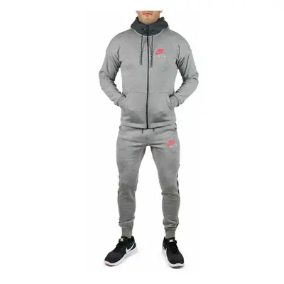 (Nike Air Mens NSW Grey Full Tracksuit Set XL) Nike Air Mens NSW Grey Full Tracksuit Set