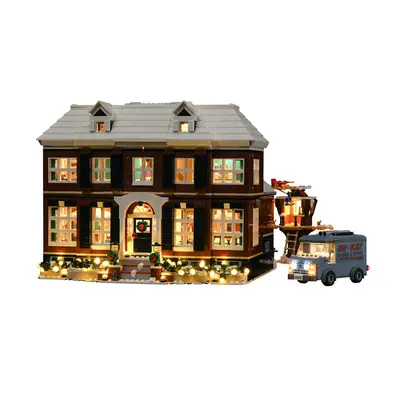 (3955pcs) 3955pcs Home Alone House Set with figures Model Building Blocks