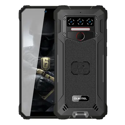 (Black) OUKITEL WP23 10600mAh Android Rugged Smartphone