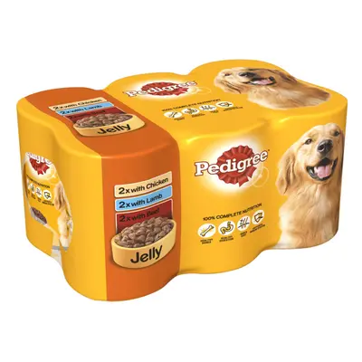 Pedigree Can Jelly 6x385g (Pack of 4)