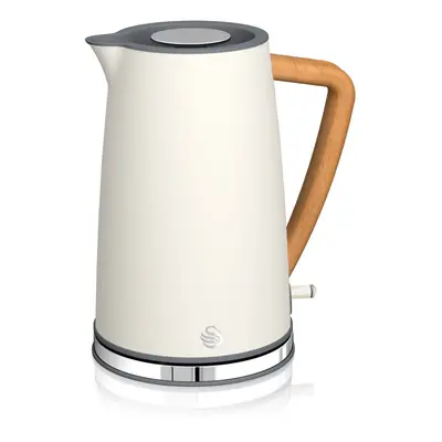 (Swan 1.7L Nordic Style Cordless Kettle White) Swan 1.7L Nordic Style Cordless Kettle