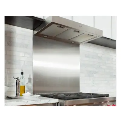 (1000 mm, mm) Satin Stainless Steel Splashback for Cooker Hobs