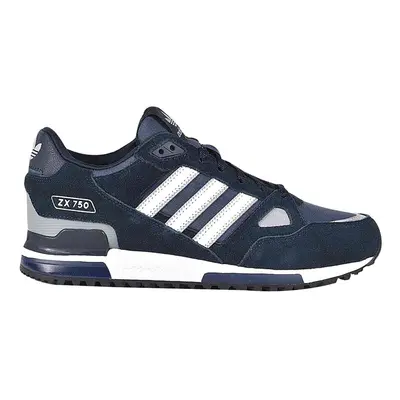 (Navy, 12) Mens Adidas ZX750 Retro Trainers