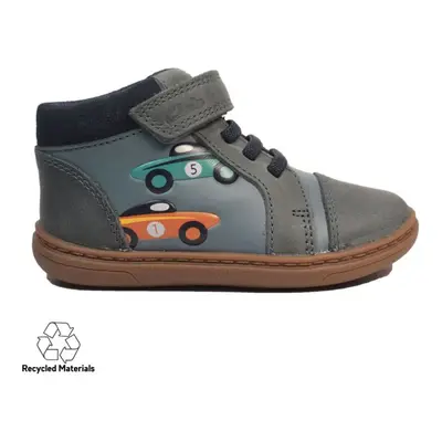 (5 (Children's)) Flash Retro Toddler | Denim Blue Leather | Childrens Ankle Boots