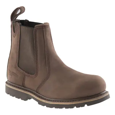 (8) Buckler B1150SM Buckflex Safety Work Men's Dealer Boots Chocolate (Sizes 4-13)