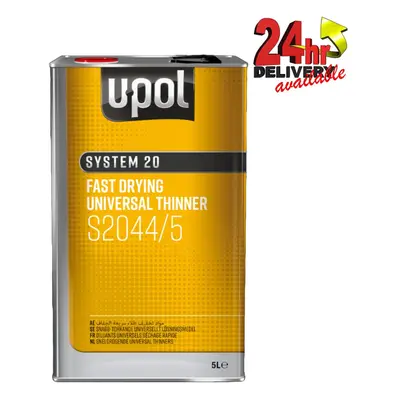 UPOL S2044/5 Fast Drying 2K Universal Thinner 5L tin