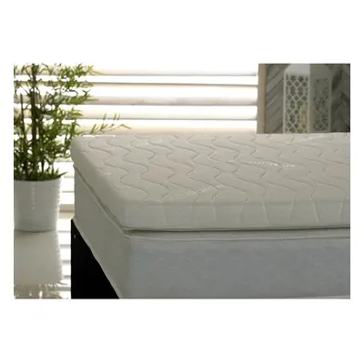 (4FT Small Double) Memory Foam Mattress Topper with Free Luxury Cover