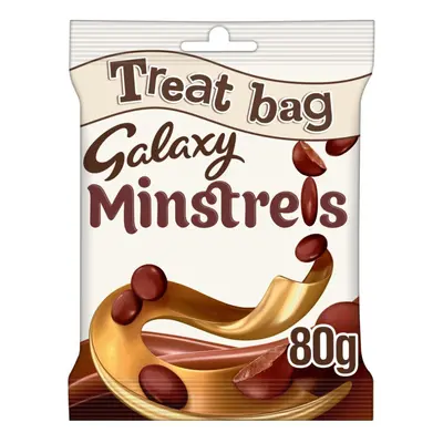 Galaxy Minstrels Milk Chocolate Buttons Treat Bag 80g ( pack of )