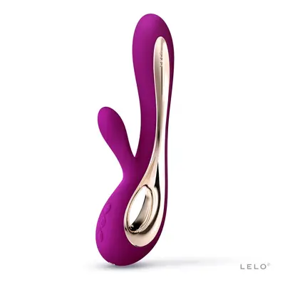 LELO SORAYA Rabbit Massager Deep Rose Waterproof & Wireless