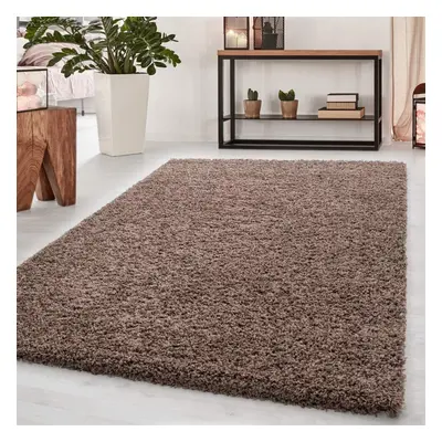 (Mocha) Abaseen Shaggy Modern Multicolor Rug(160 x 230cm)