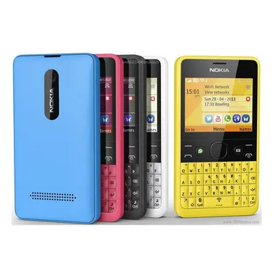 (Black) Nokia Asha Single SIM | 64MB | 32MB