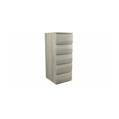 (5 Tall Boy) MODERN - Sonoma Light Oak Chest Of Drawers