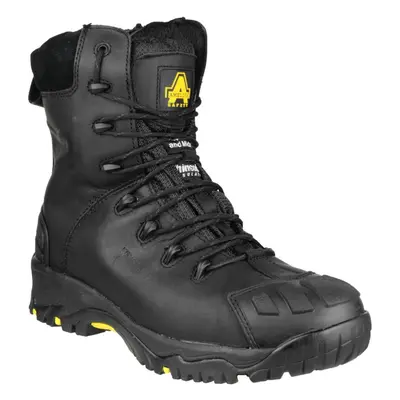 (8 UK, Black) Amblers Safety FS999 Mens Hi-leg Composite Safety Boots