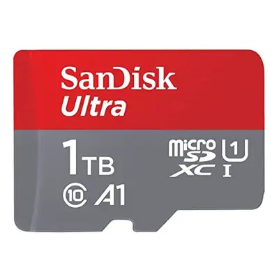 SanDisk 1TB Ultra microSDXC card + SD adapter up to MB/s with A1 App Performance UHS-I Class U1