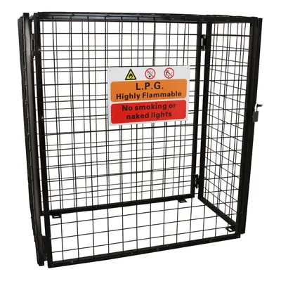 (1180mm (W) x 920mm (H) x 600mm (D)) Gas Bottle Cylinder Bottle Storage Security Cage