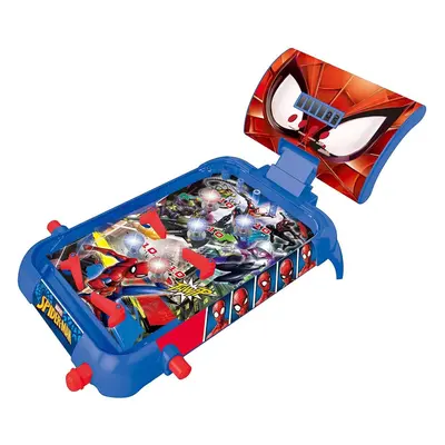 Marvel Spiderman Electronic Pinball Game With Lights And Sounds