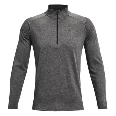 (L, Carbon Heather/Black) Under Armour Mens Tech T-Shirt