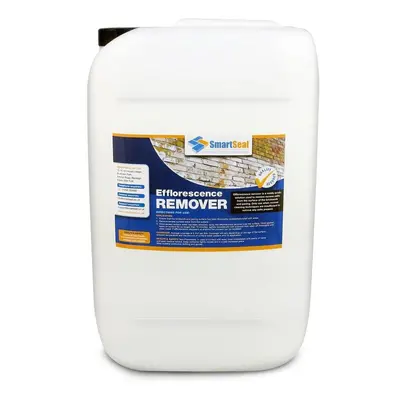 (25 Litres) Smartseal Efflorescence Remover - Easily Remove Efflorescence From Block Paving, Wal