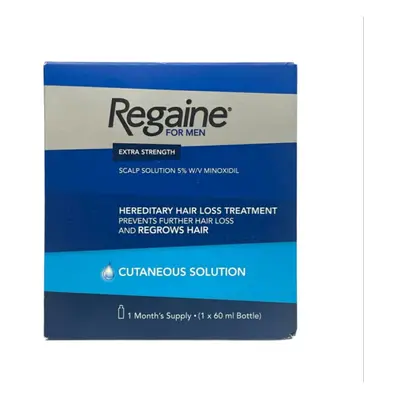 Regaine for Men Extra Strength cutaneous solution ml Month Supply