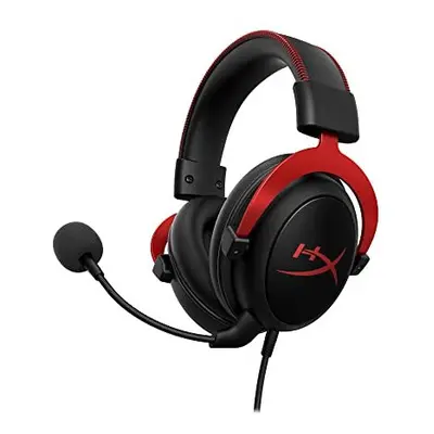 HyperX Cloud II 7.1 Virtual Surround Sound Gaming Headset with Advanced USB Audio Control Box - 