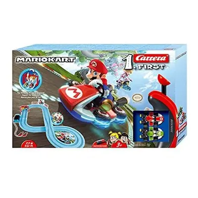 Carrera Mario Kart Slot Car Track Set, Multicolor