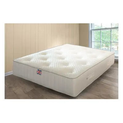 (3ft Single) Deep Memory Foam Sprung Mattress