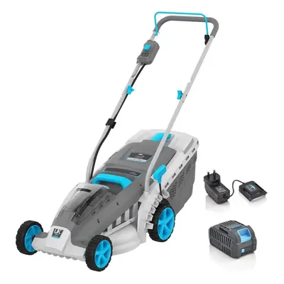 (standard kit) Swift 40V 37cm Wide Cordless Battery Lawn Mower