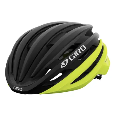 (M - CM, Matt Black Fade / Highlight Yellow) Giro Cinder MIPS Road Helmet