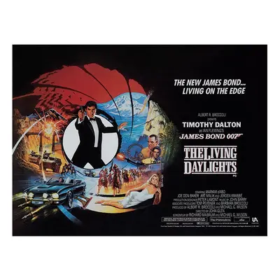 James Bond (The Living Daylights - Living on the Edge) x x 4cm Canvas Print