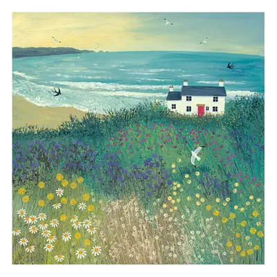 Jo Grundy (Cottage by Ocean Meadow) x x 4cm Canvas Print