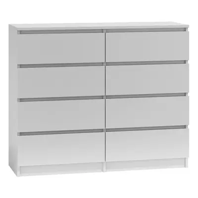 (8 Drawer) MODERN - White Chest Of Drawers Bedroom Furniture Storage Bedside to Drawers