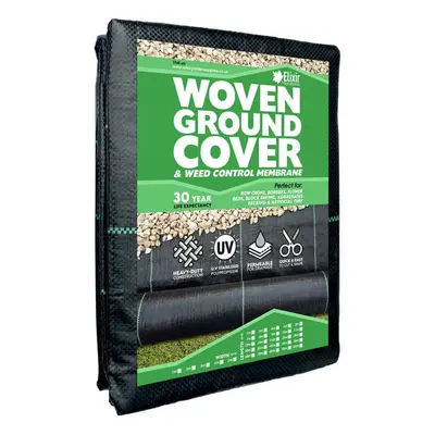 (5m, 15m) Woven Ground Cover/Weed Control Landscaping Membrane