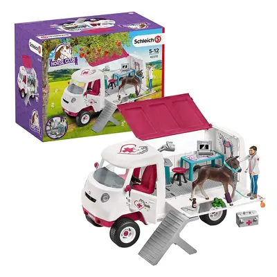 Schleich Mobile vet with Hanoverian foal