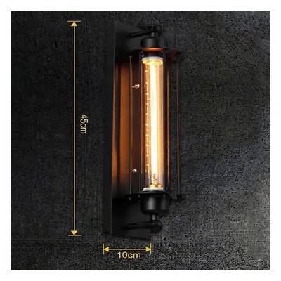 American Retro LED E27 Industrial Style Decorative Wall Lamp Bedside Bedside Viewer Learning Bal