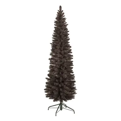 (8ft/240cm) Christmas Tree Slim Black Pencil 4ft 5ft 6ft 7ft 8ft