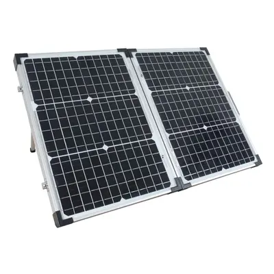 (60w Portable) 40W/60W/100W Portable Mono Folding Solar Panel Battery Charger Camping Caravan