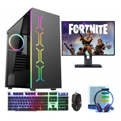 (Intel i5 2nd Gen, 4GB NVIDIA GTX 1650) FAST i3 i5 i7 Desktop Gaming PC 1TB 16GB RAM GTX 19" LED